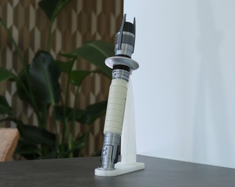 Shin Hati Lichtschwert 1: 1 Replica, Ahsoka genaues Lichtschwert, Shin Cosplay Saber Hilt, Star Wars Display Prop Hilt, Ahsoka Show Lightsabers