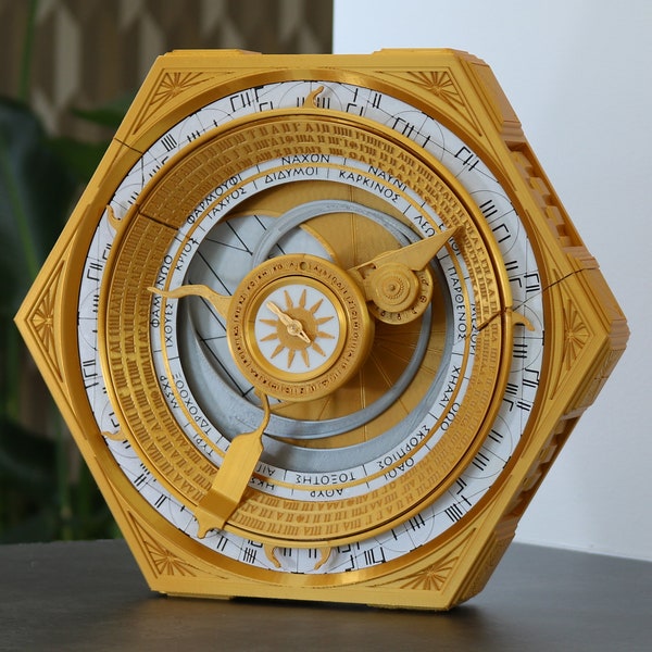 Dial Of Destiny Indiana Jones Prop Replica - Articulating Archimedes Dial Of Destiny Prop - Indiana Jones Dial Display Piece