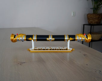 Keeve Trennis The High Republic Lightsaber Hilt Prop - Star Wars: The High Republic Keeve Trennis Lightsaber Replica - Stand Available