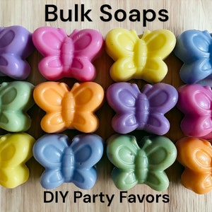 Butterfly Soap (Set of 50) Party Favors Garden & Spring Theme Kids Birthday Baby Shower