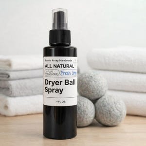 Dryer Ball Spray All Natural Linen and Fabric Freshener