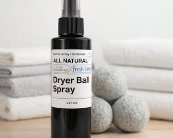 Dryer Ball Spray All Natural Linen and Fabric Freshener