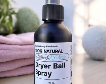 Natural Dryer Ball Spray Eco-Friendly Linen and Fabric Freshener