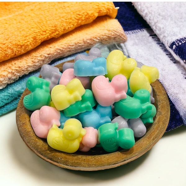 50 Mini Duck Soaps | Party Favors | Triple Butter Soap