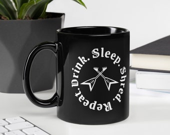 Taza de café de guitarrista, taza de guitarrista, regalo para guitarrista, taza de músico, taza de guitarra, taza de pedal de guitarra, taza de geek de guitarra, regalo de guitarrista