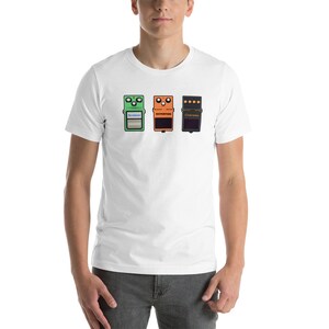 Distortion guitar pedals t-shirt Funny guitarist t shirt guitar shirt gift for guitarist gift for musician guitar player t-shirt