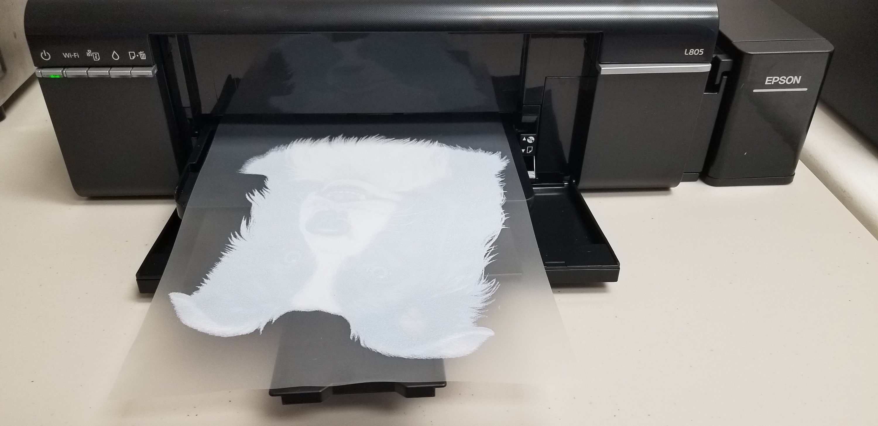 DTF Printer EPSON L805 & RIP Software letter and A4 Size Etsy Singapore