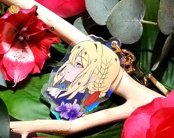 Keychains- Violet Evergarden from Violet Evergarden big