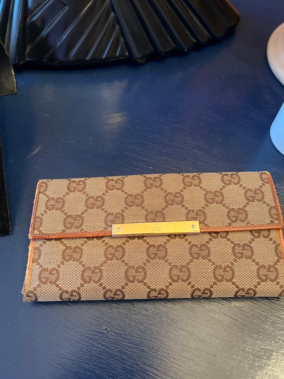 Pre-Owned Gucci Vintage GG Monogram Wallet