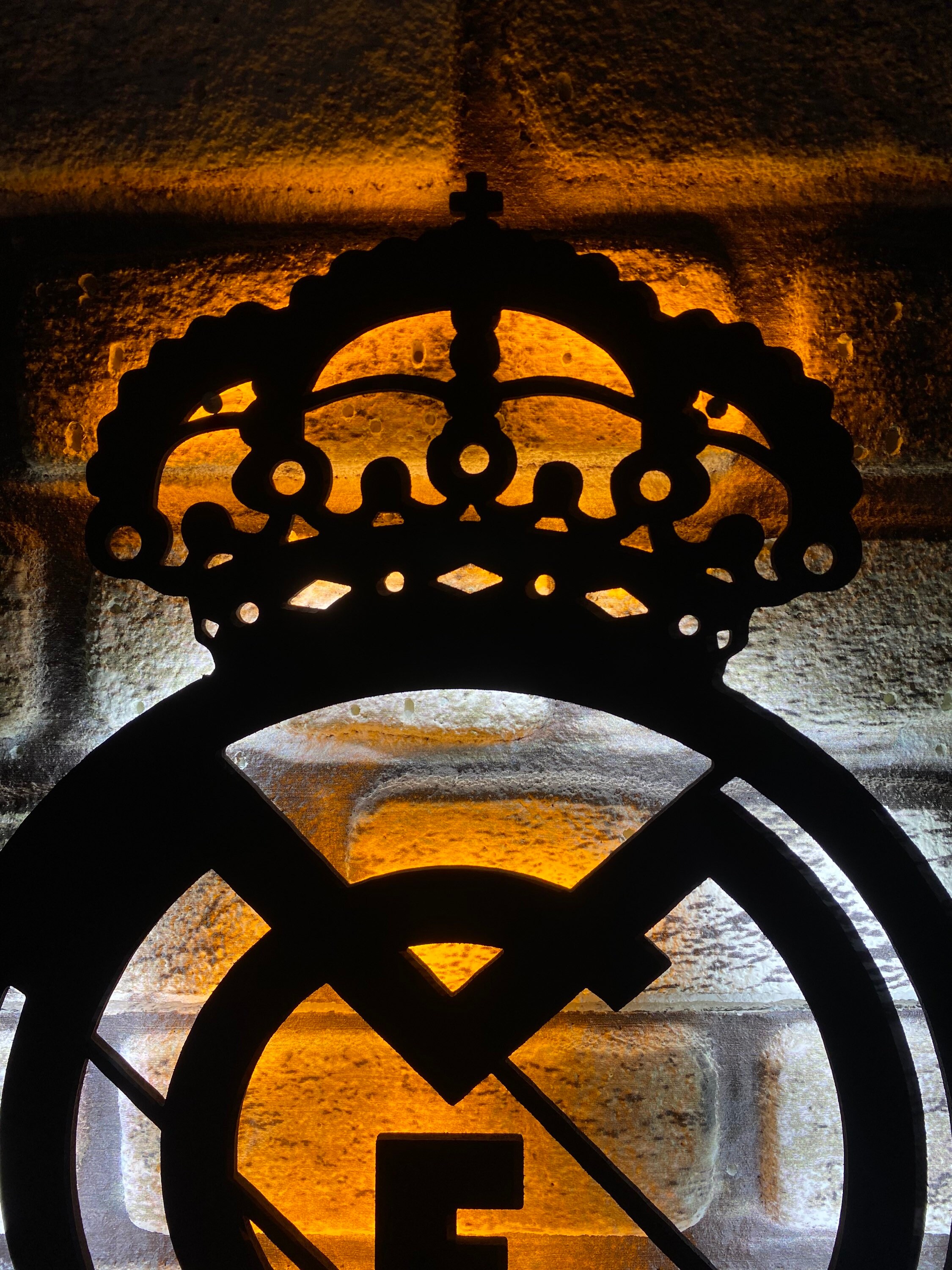 Real Madrid Led Sign Real Madrid Wood Decor Laliga Led Etsy