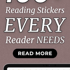Rating Sticker for Reading Journal Digital Sticker Bundle PNG Reader Sticker for Book Journal Sticker for Book Review Sticker PNG Goodnotes bild 17
