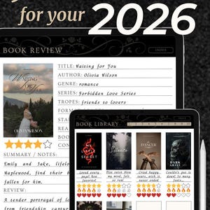 Romance Reading Journal for Smut Book Reading Log for Romance Book Digital Journal for Book Reader Journal for Spicy Book Tracker Digital image 14