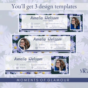 Email Signature Templates Gmail Email Signature Template - Etsy