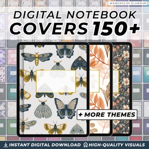 Notebook Cover for Digital Planner Cover for Goodnote Notebook Cover PNG for Spooky Notebook Digital Cover for Journal Cover Design for Note