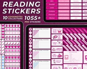 Romance Book Sticker for Journaling Bundle Digital Reading Stamp for Journal Sticker PNG Book Genre Sticker Goodnote Book Review Sticker PNG