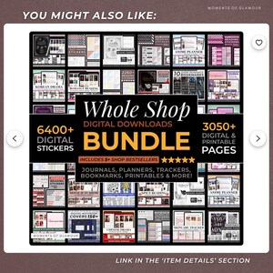 Rating Sticker for Reading Journal Digital Sticker Bundle PNG Reader Sticker for Book Journal Sticker for Book Review Sticker PNG Goodnotes bild 16