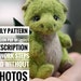 Sewing pattern Teddy dragon PDF dragon toy sewing toys Handmade dragon teddy toys stuffed teddy plush dragon sewing dragon small teddy