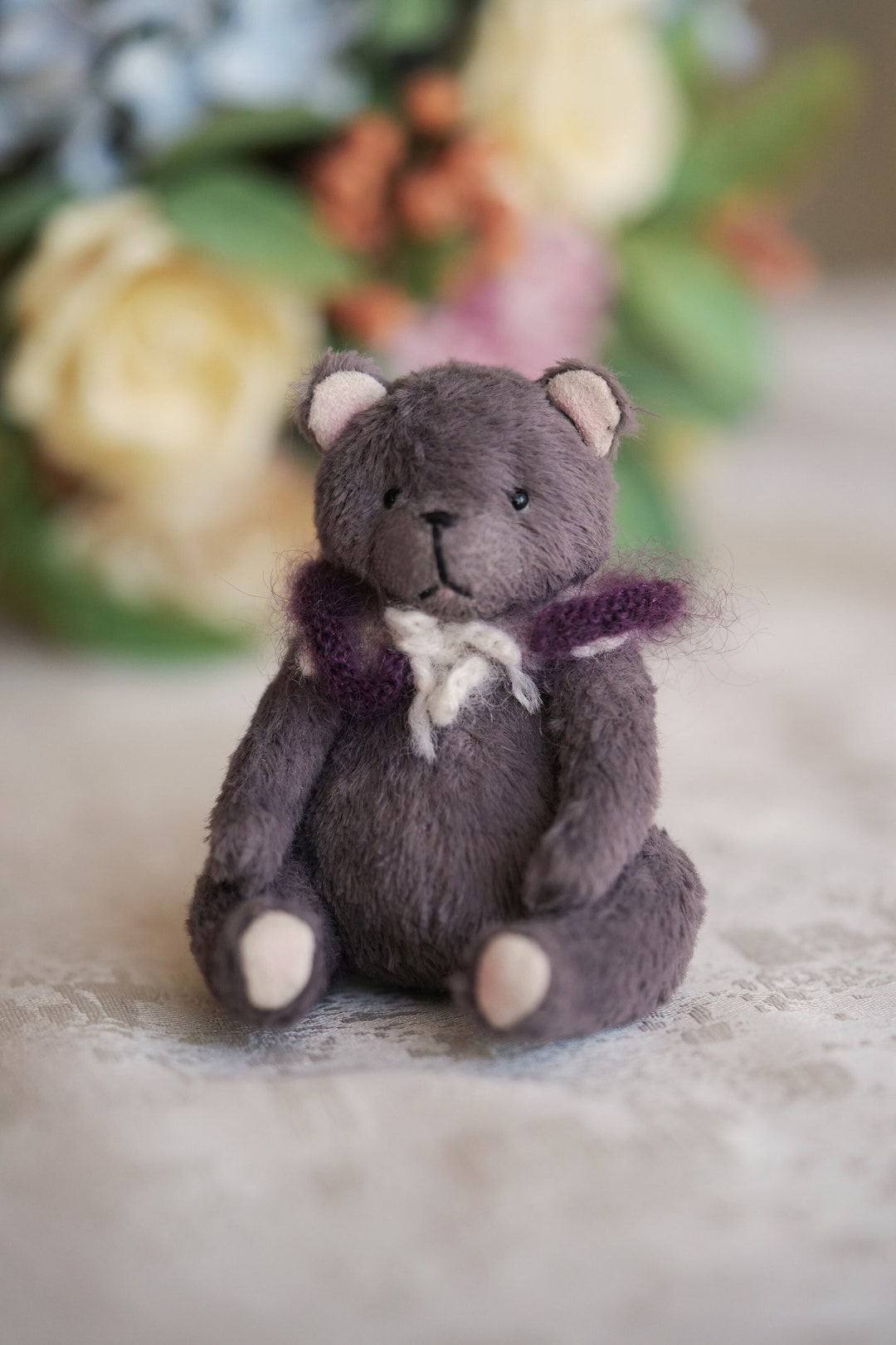 A Little Animal Pocket Hug Tiny Handmade Bear Cute Plush Toy Gifts 2024 W5F5