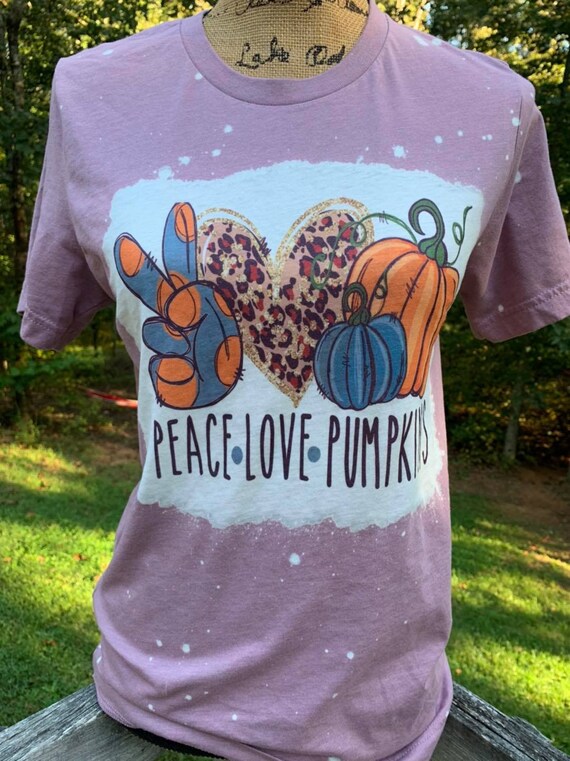 Peace Love Pumpkins Etsy