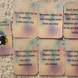 Messages de votre Twinflame