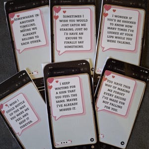 Unsent texts from your admirer