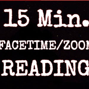 15min Live Facetime/Zoom