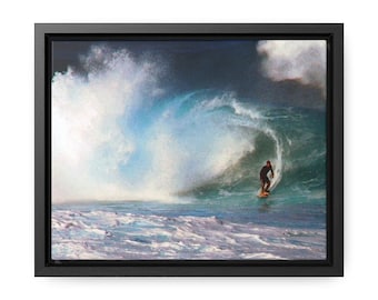 North Shore Roar / Galerie Leinwand Horizontaler Rahmen