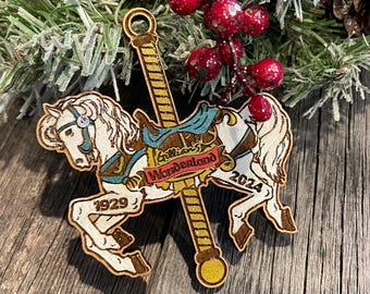 Ocean City&#39;s Wonderland Carousel Ornament