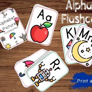 A-Z Alphabet Flashcards