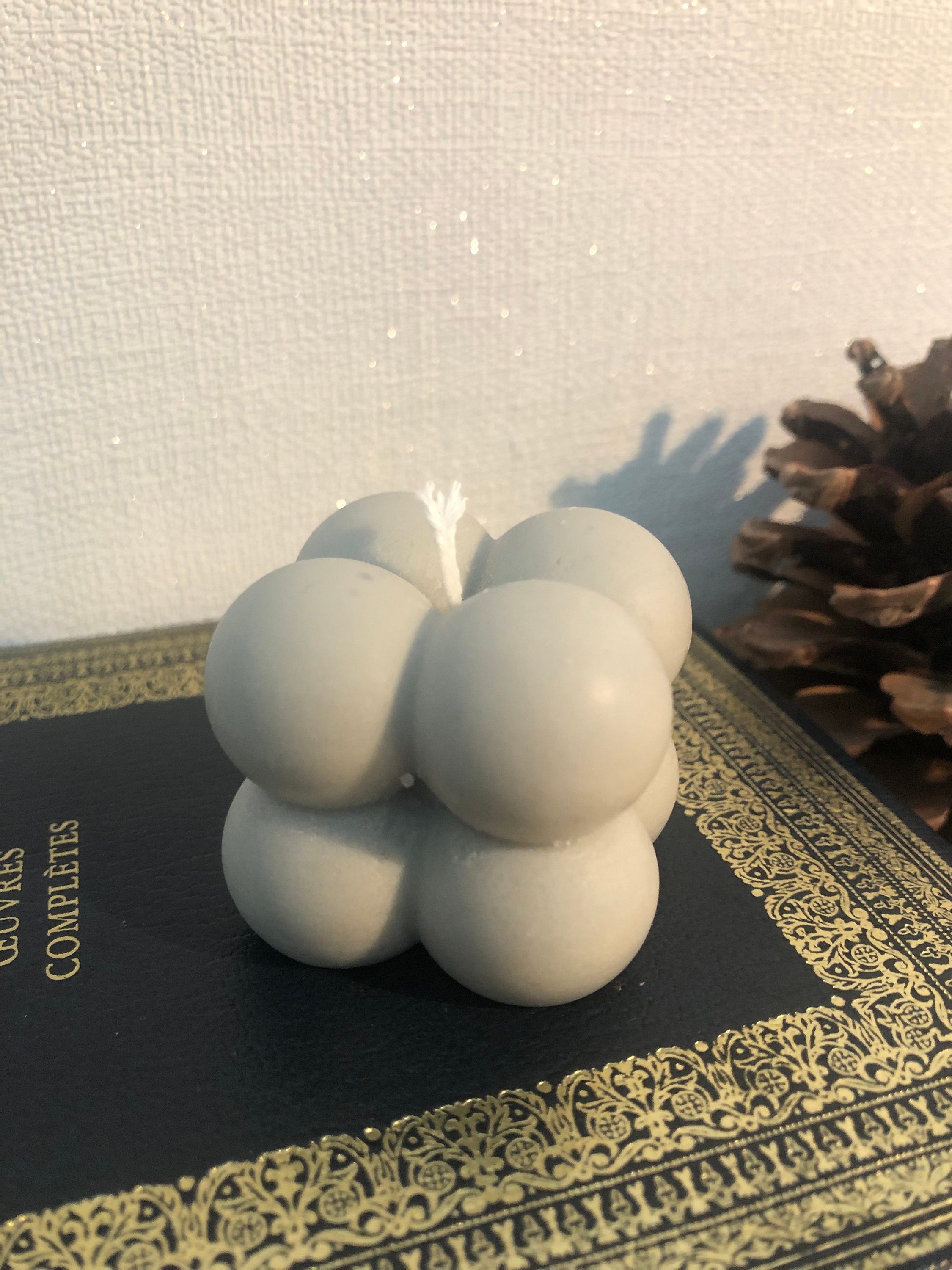 Bougie Petit Bubble Cube