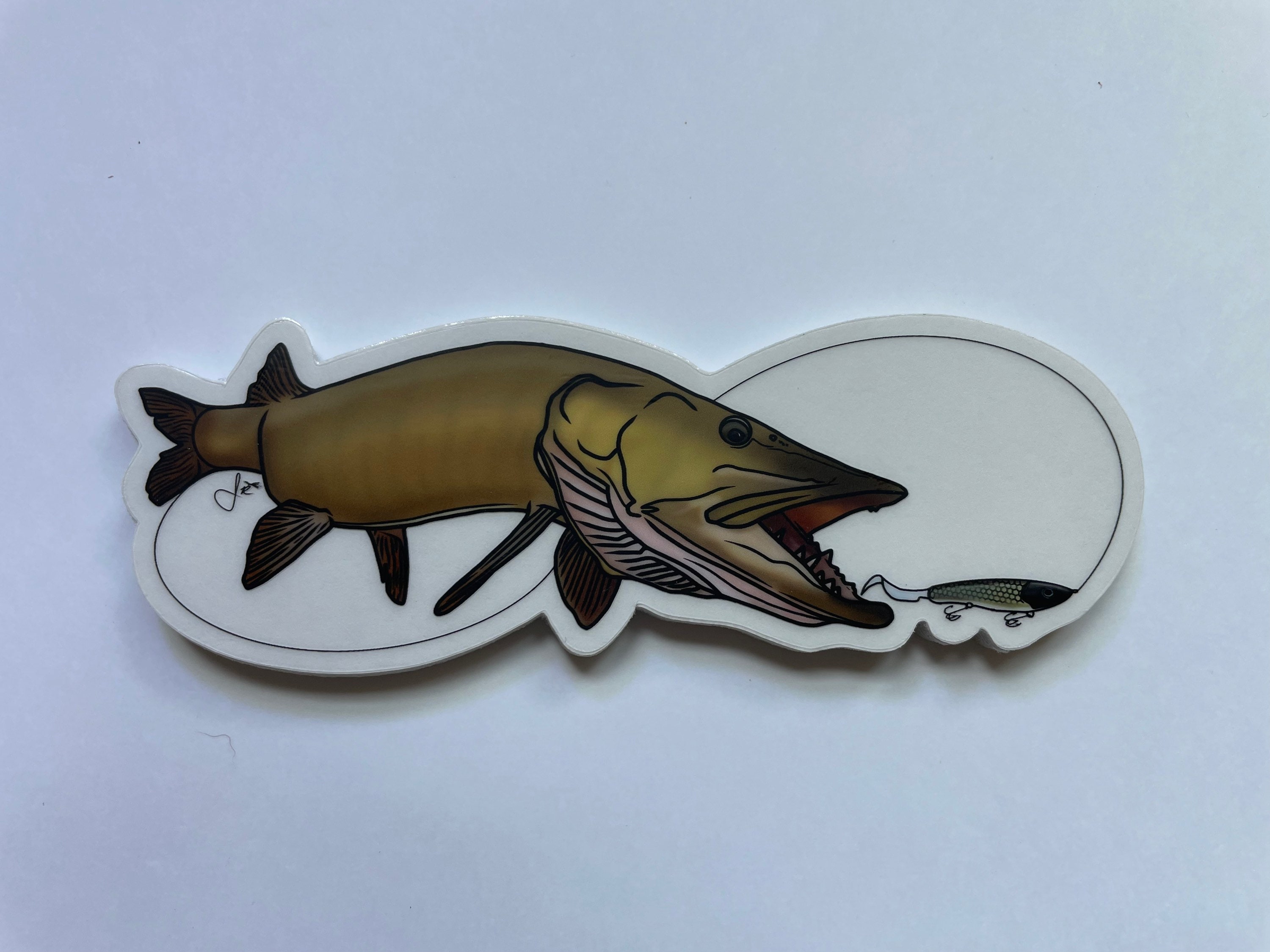 Musky Fishing Decals 