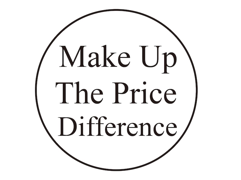 Make up the difference, Custom wax seal stamp kit for wedding / gift image 1