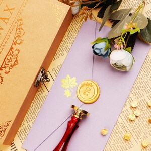 Timbro sigillo di cera personalizzato per il matrimonio , Kit timbro sigillo cera iniziale personalizzato , Kit sigillo cera matrimonio personalizzato con stufa , Kit timbro cera logo