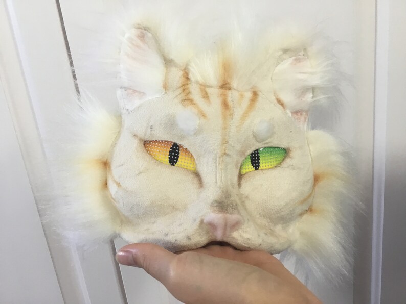 Cat Masks Handmade / Handmade Therian Cat Masks Etsy UK