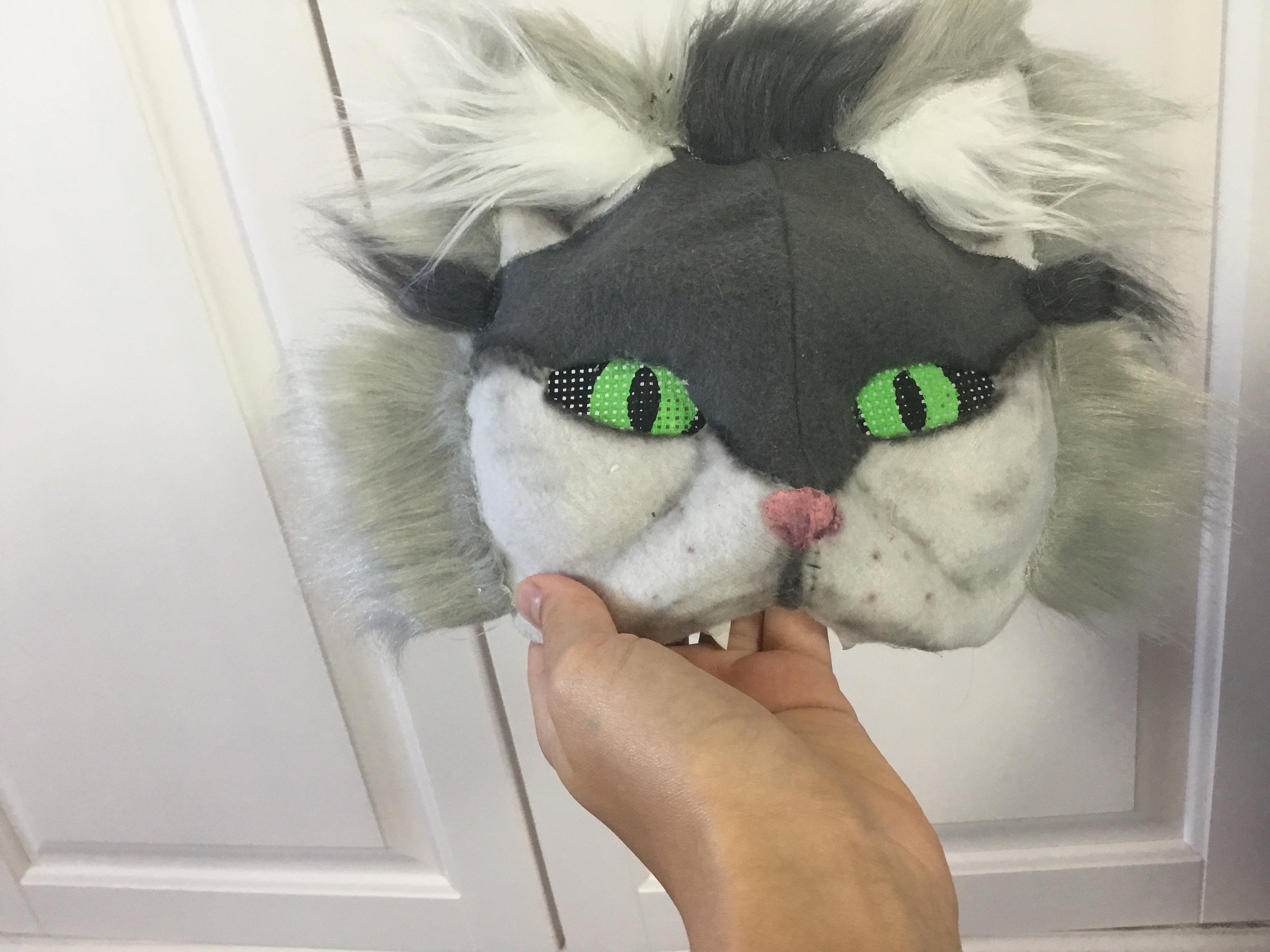 MAELSTROM 10Pcs Fox Masks Therian Mask With Strap Blank Fox