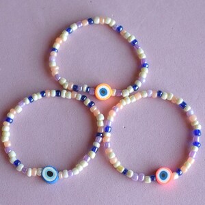 Evil eye kids bracelet evil eye jewelry for toddler protection bracelets baby girl bracelet