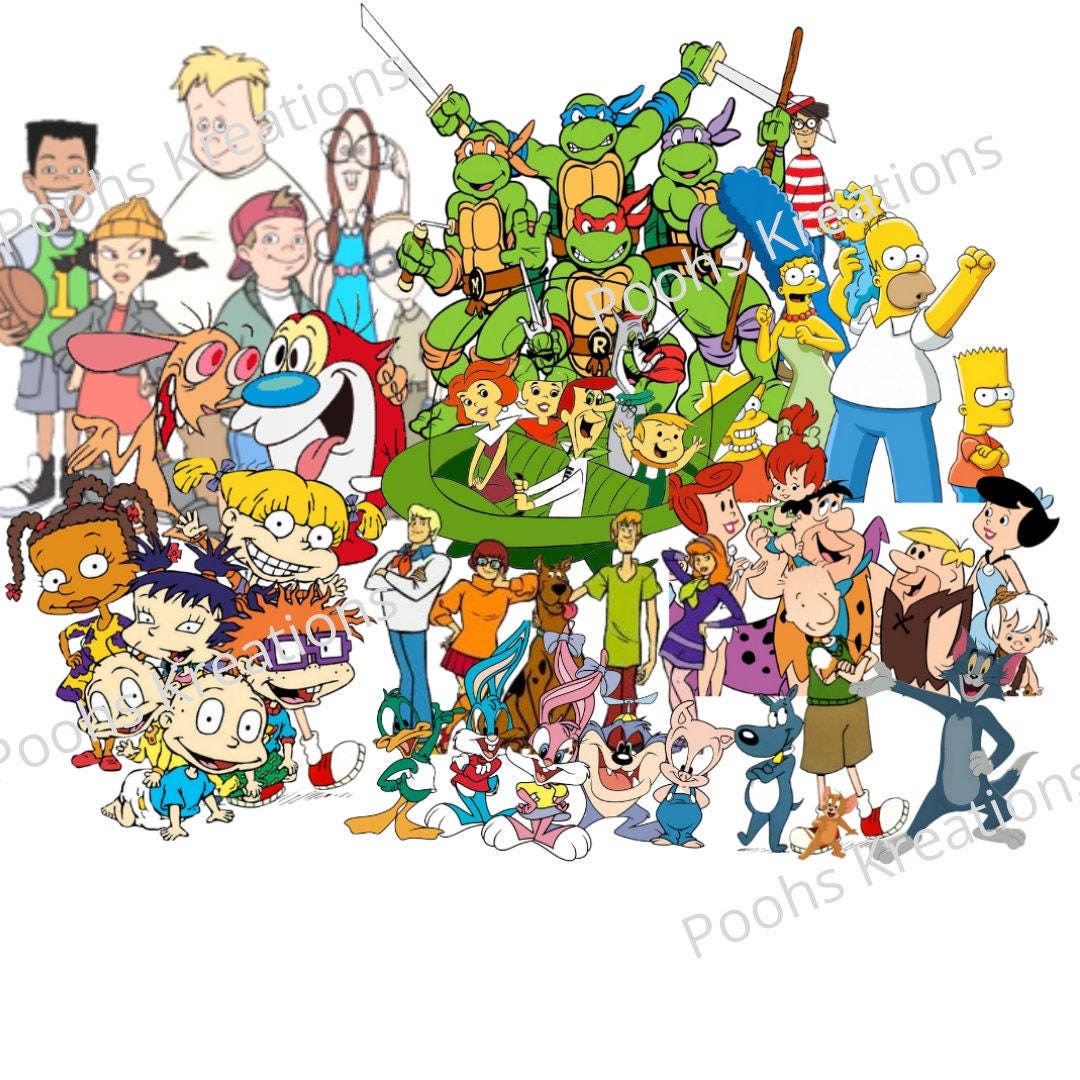 Buy 90s Cartoons Online in India - Etsy Buy 90s Cartoons Online in India - Etsy