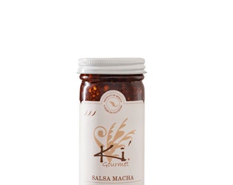 Salsa Macha  Three Chilies Sauce Net weight: 135 g / 4,72 Oz