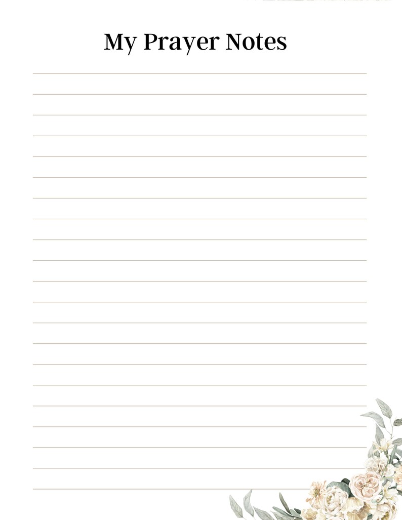 Fillable and Digital Bible Study Journal - Etsy