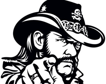 Lemmy (motorhead) vinyl decal