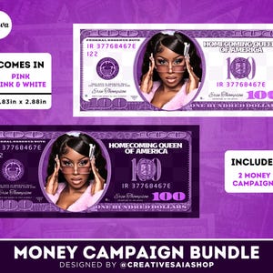 Plantilla de campaña de recaudación de fondos para la Reina del Baile / Personalizable (solo archivo digital)