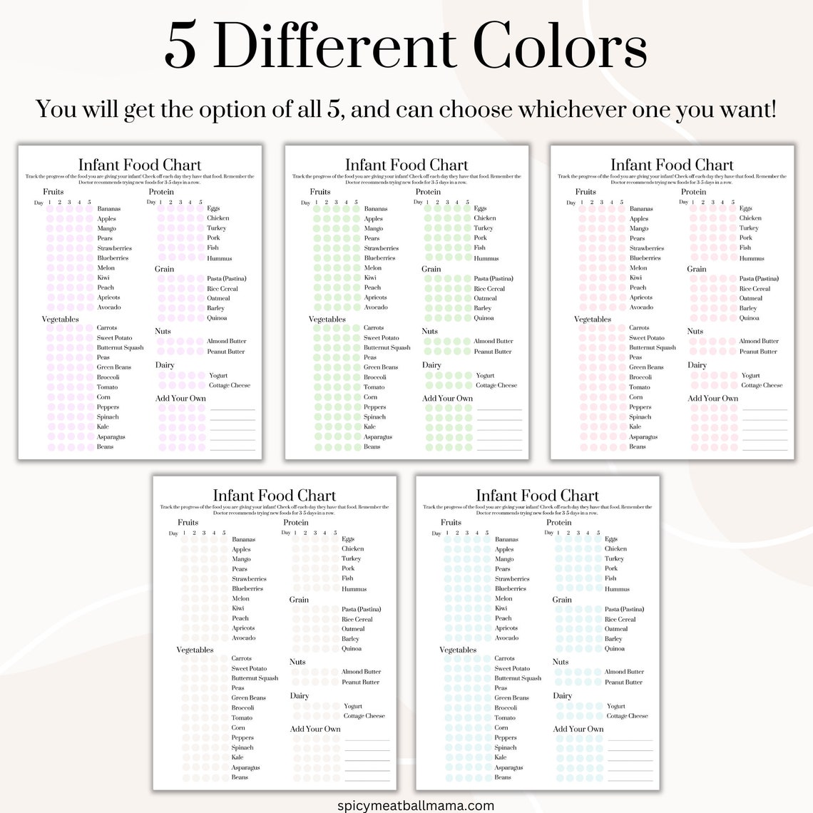 Infant Food Chart Baby s First Foods Infant First Foods Instant PDF Downloadable Etsy Infant Food Chart Baby s First Foods Infant First Foods Instant PDF Downloadable Etsy