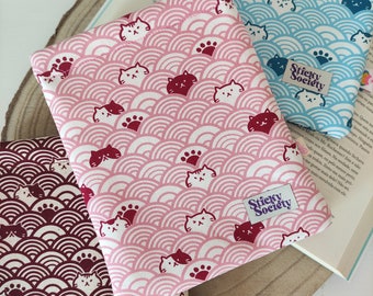 Japanse katten Kindle-hoes Kobo-hoes Boekliefhebber Sticky Society-briefpapier