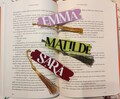 Custom Name Bookmark | Personalized Bookmark with Name | Bookish Gift for Book Lovers | Unique Reader Gift product logo