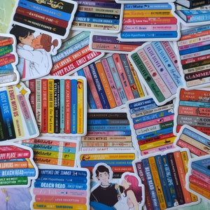 Booktok Bookstagram ACOTAR Bookish Vinyl Stickers Holografische Sticky Society Briefpapier