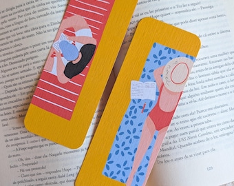 In my Emily Henry Era Beach Read Funny Story Happy Place Proud Member Romance Book Club Readers Society Bookmark Book Lover Cute Bookish