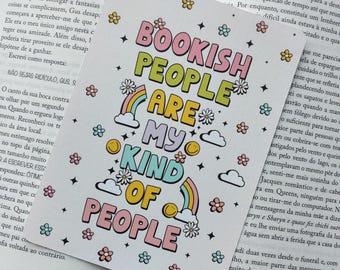 Los amantes de la lectura son mi tipo de gente. Inserto Kindle acogedor de otoño e invierno | Decoración de temporada para lector electrónico | Accesorio Kindle para amantes de la lectura