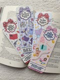 Fantasy Readers Society Cozy Readers Thriller Readers Dark Romance | Book Club Ticket Bookmark | Book Lover Bookmark | Cute Bookish Gift product logo