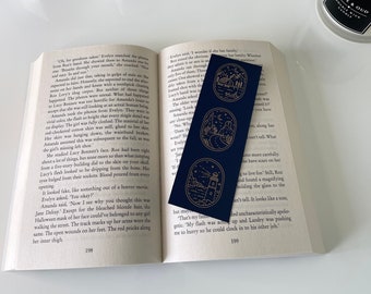 Tarot Card Bookmark/Blue Bookmark/ Glossy