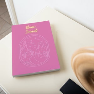 Dream Journal/Notebook/Spirituality/ Desert design